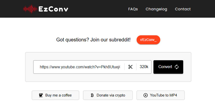EzMP3 : Convertisseur YouTube MP3 avec fonctionnalités d'édition