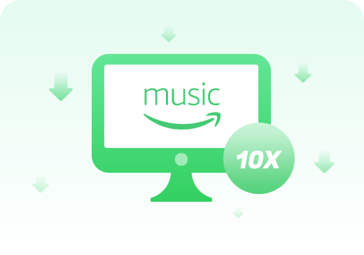 Téléchargez Amazon Music jusqu'à 10 fois plus vite