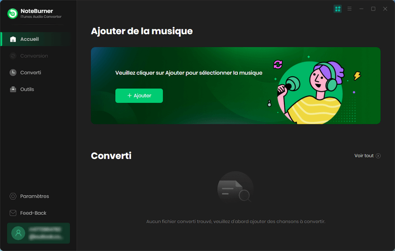 Téléchargez et lancez NoteBurner Apple Music Converter