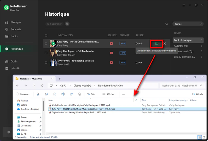 Télécharger YouTube en MP3