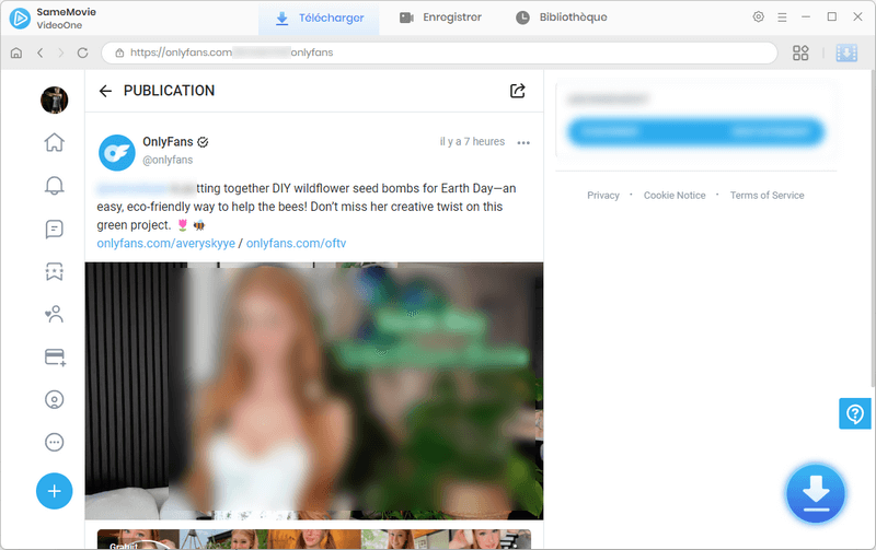 Ajoutez une vidéo OnlyFans à SameMovie