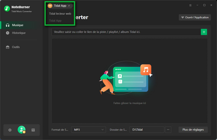 Lancez NoteBurner Tidal Music Converter