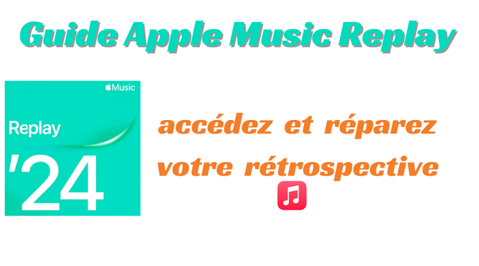 Accédez et réparez votre rétrospective Apple Music