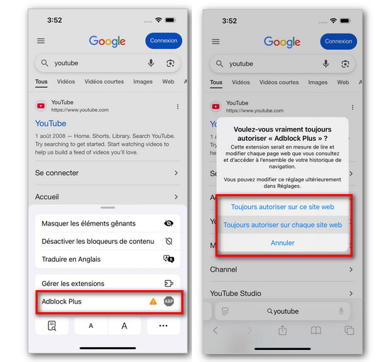 Supprimer gratuitement les pubs sur iPhone