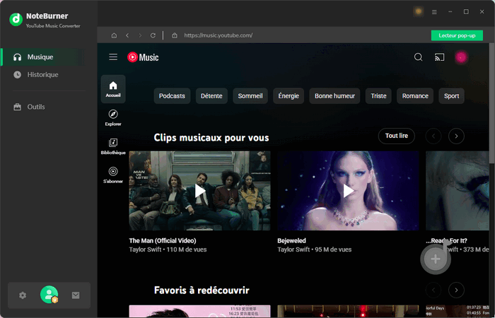 NoteBurner YouTube Music Converter