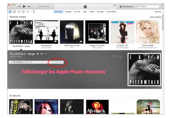 Télécharger les Apple Music chansons