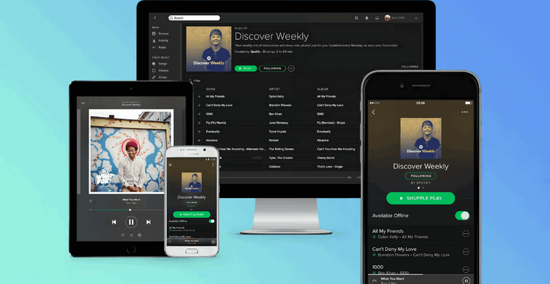 Apple Music vs Spotify : Conception de l'interface