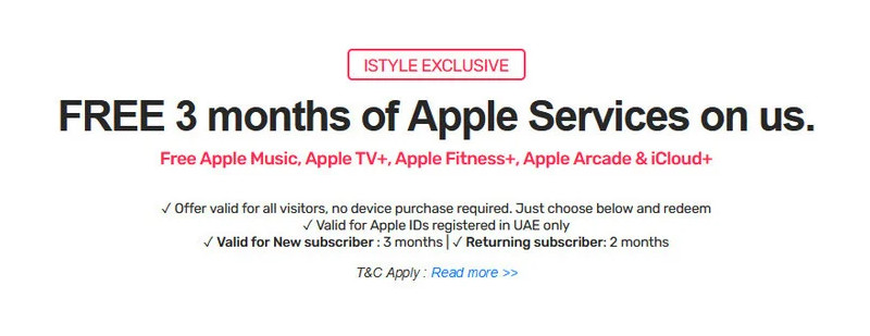 Obtenir Apple Music 3 mois gratuit via ISTYLE