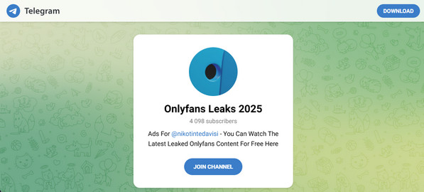Telegram de OnlyFans Leaks