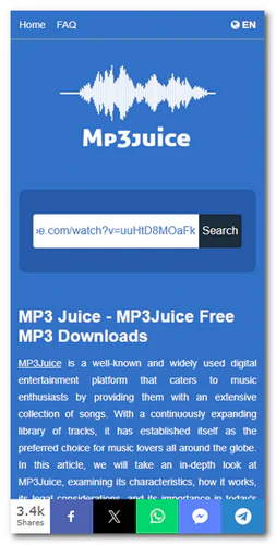 Rechercher la vidéo sur MP3Juice