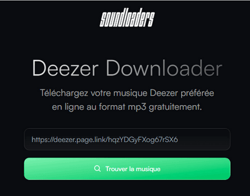 Soundloaders Deezer Downloader