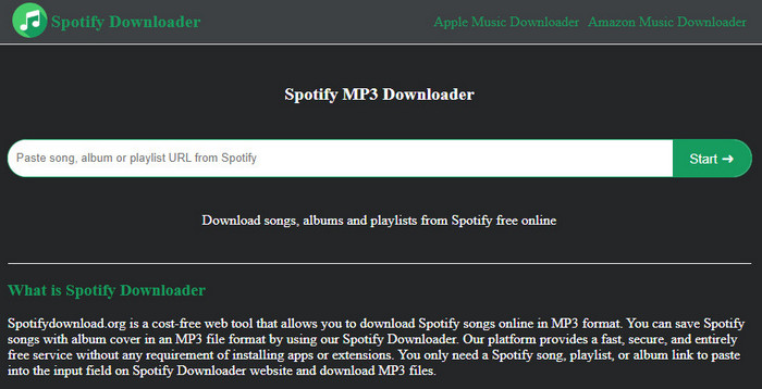 spotifydownload.org - Spotify MP3 Downloader