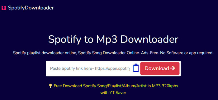 spotisongdownloader.com - Spotify Downloader