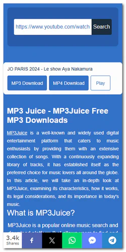 Sélectionner le format de YouTube à télécharger