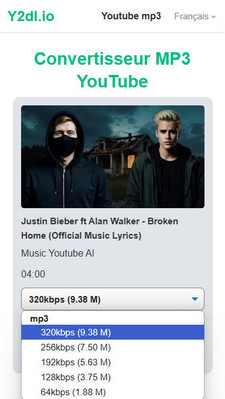 Ouvrez le lecteur Web YouTube Music intégré NoteBurner