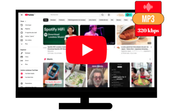 Convertir YouTube en MP3 320 kbps