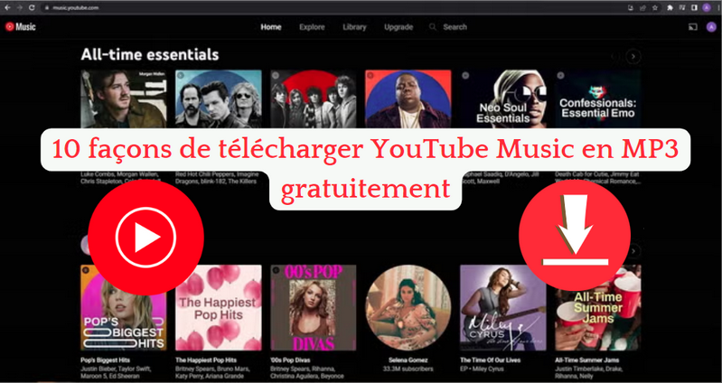 Téléchargez YouTube Music en MP3 gratuitement